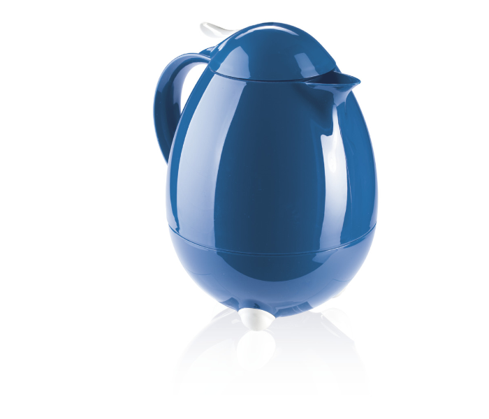 Leifheit L28346 1 Litre Insulating Jug Columbus - Blue - Zoom Image 1