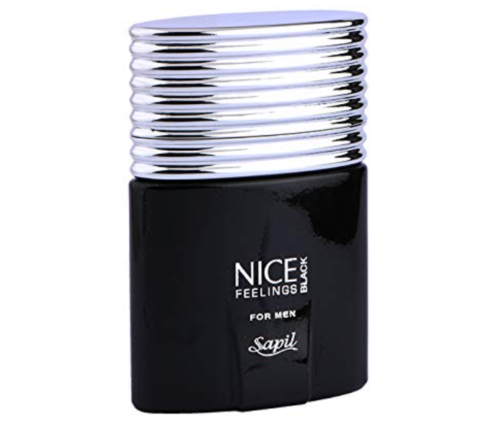 Sapil 75ml Nice Feelings Black Eau De Toilette for Men - Zoom Image 2