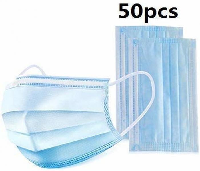 3 Ply Disposable Masks 50 pcs per Box - Zoom Image 2