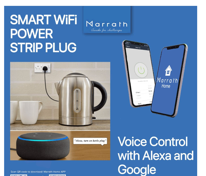 Marrath MSHAEA001 Smart Home Wifi Plug White - Zoom Image 5