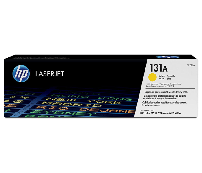 HP 131A CF212 LaserJet Toner Cartridge Yellow - Zoom Image