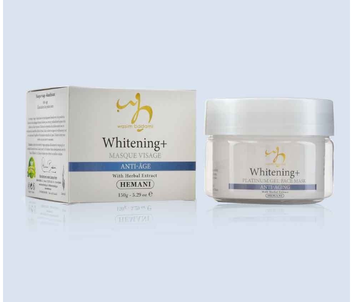 WB By Hemani Whitening Plus Platinum Gel Face Mask - Zoom Image