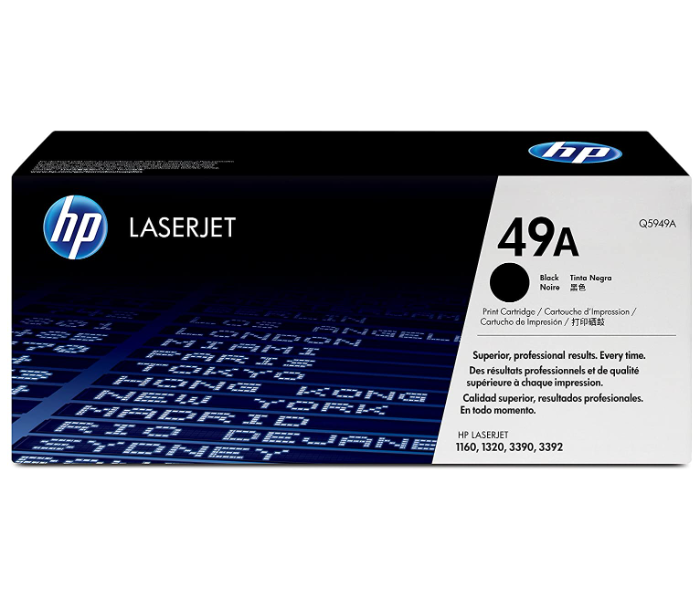 HP 49A Q5949A   LaserJet Toner Cartridge Original Black - Zoom Image