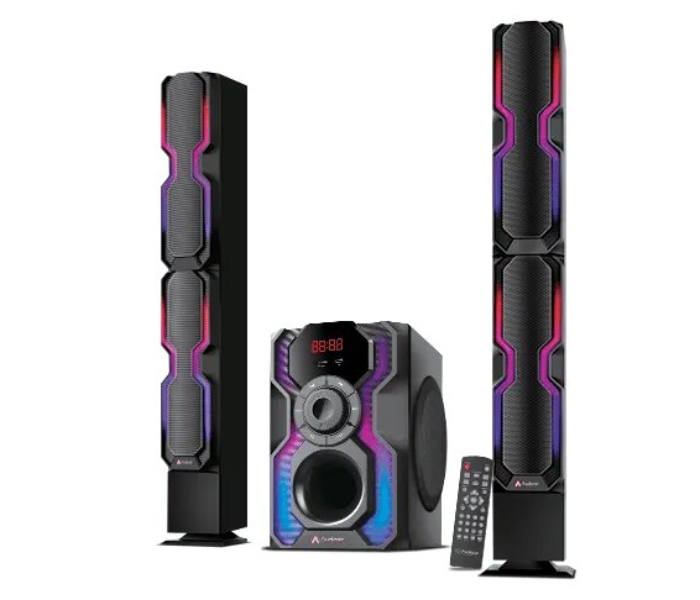 Audionic RB115 Sub-Woofer Speaker and Standing bar Speaker - Black - Zoom Image 1