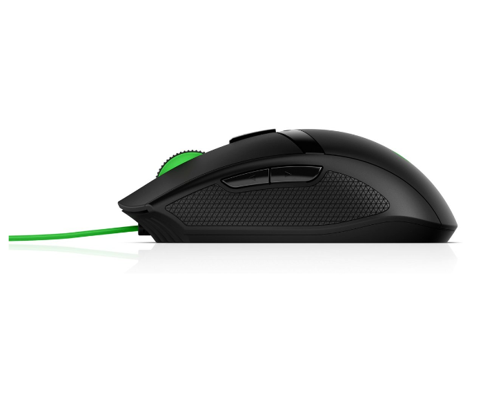 HP 4PH30AA 300 Pavilion Gaming Mouse - Black and Green - Zoom Image 5