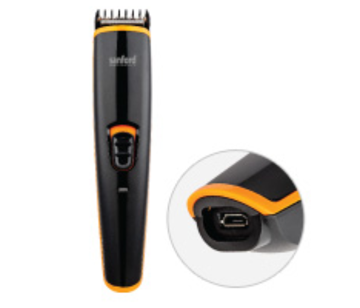 Sanford SF1968HC USB Trimmer for Men - Black - Zoom Image 2