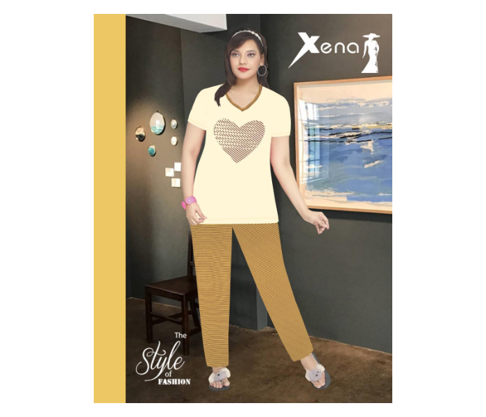 Xena HS-1 Extra Large The Style Of Fashion Genuine Quality Pyjama Set - Zoom Image