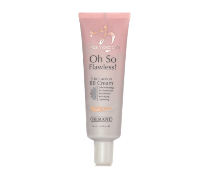 WB By Hemani Oh So Flawless BB Cream - Light Beige - Zoom Image