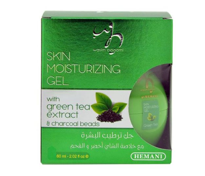 WB By Hemani Green Tea and Charcoal Skin Moisturizing Gel - Zoom Image