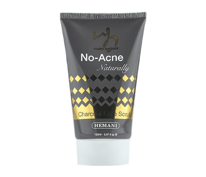 WB By Hemani No Acne Naturally Charcoal Face Scrub - Zoom Image