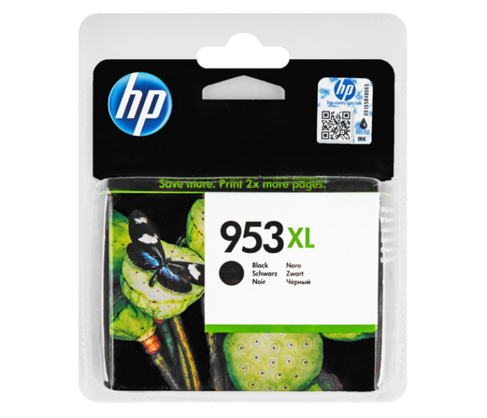 HP 953XLB High Yield Ink Cartridge Original Black - Zoom Image