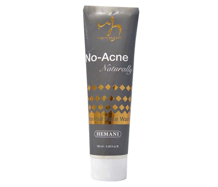 WB By Hemani No Acne Naturally Charcoal Face Wash - Zoom Image