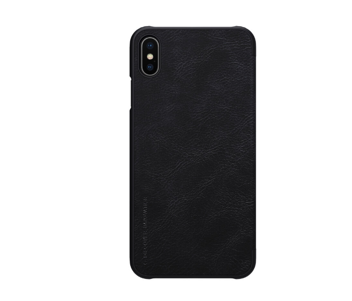 Nillkin QSXS Qin Series Leather Case For Apple iPhone XS and iPhone X - Black - Zoom Image 1