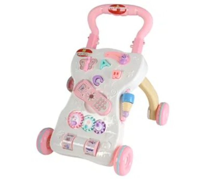 Baby Plus BP8777 Baby Piano Walker – Pink - Zoom Image 2