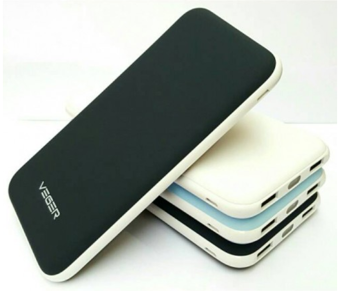 Veger V11 25000 mAh  Heavy Duty Genuine Quality Power Bank - White - Zoom Image