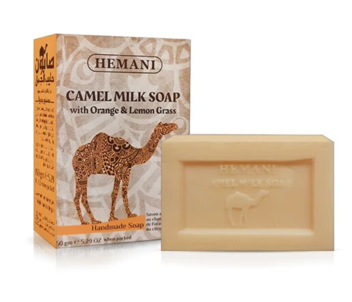 WB By Hemani Camel Milk Soap with Orange and Lemon Grass - Zoom Image