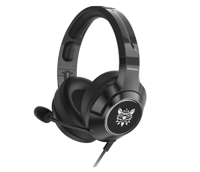 Onikuma K9 Stereo Gaming Headset With Led Light Black - Zoom Image 1