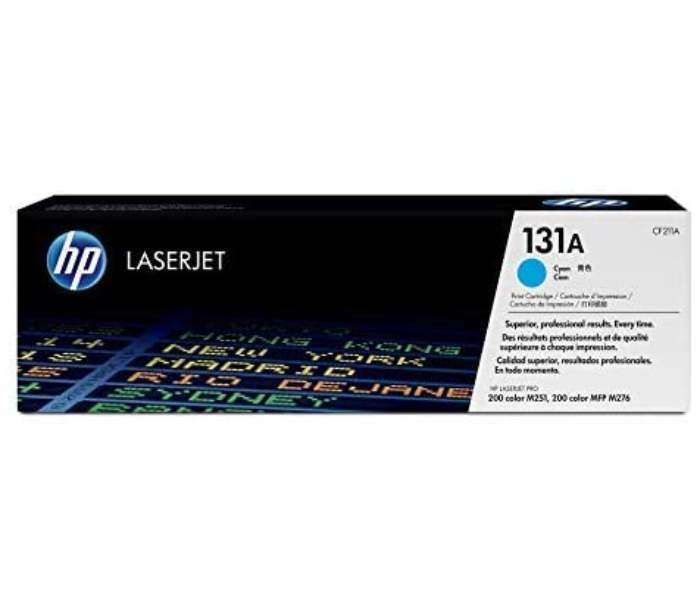 HP 131A CF211 LaserJet Toner Cartridge Cyan - Zoom Image