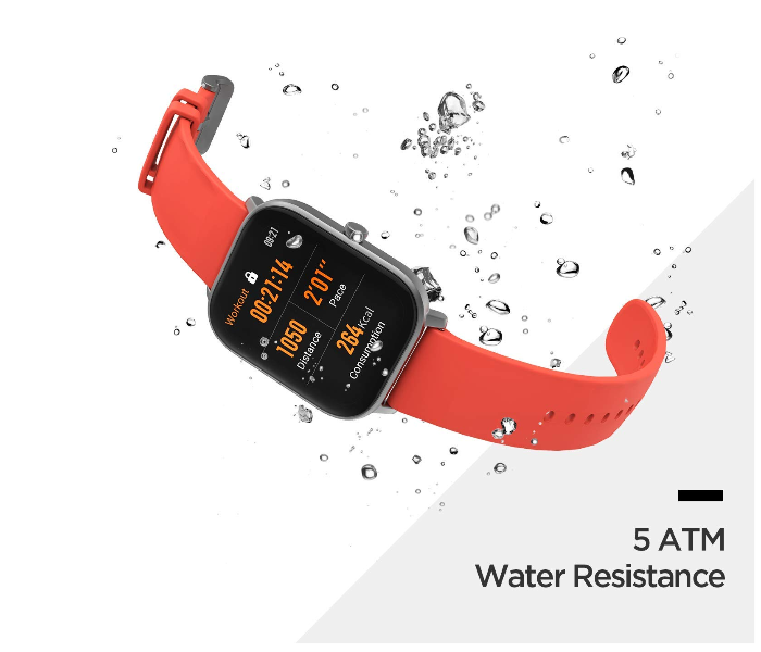 Amazfit GTS Smart Watch - Orange - Zoom Image 4