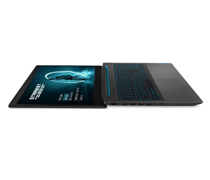 Lenovo 81LK013NAX Ideapad L340 Gaming Laptop Intel Core i5-9300HF 15.6 Inch FHD 1TB HDD plus 128GB SSD 16GB RAM NVIDIA GeForce GTX 1650 4GB English Arabic Keyboard Windows10 -Granite Black - Zoom Image 4