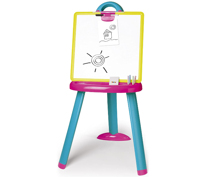 Simba 7600410607 2 in 1Activity Plastic Board – Pink - Zoom Image 1