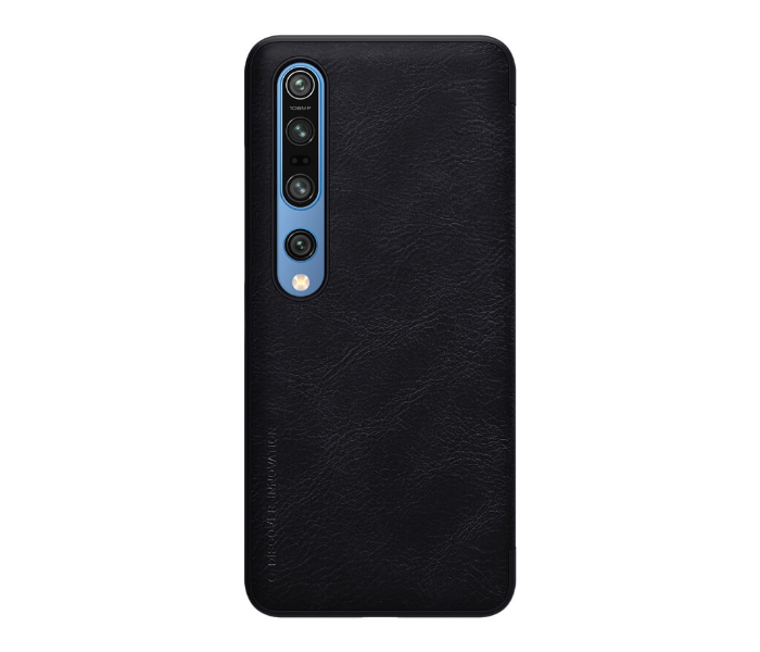 Nillkin QSMi10Pro Qin Series Leather Case For Xiaomi Mi10, Mi 10 Pro, Black - Zoom Image 1