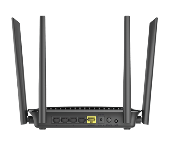 D-Link DIR-1210 AC1200 Wi-fi Router - Black - Zoom Image 2