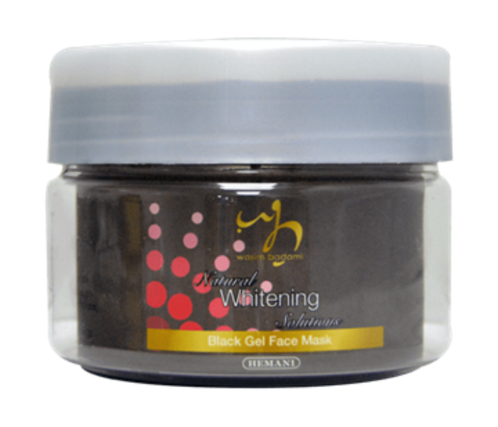 WB By Hemani Natural Whitening Solutions Gel Face Mask Black - Zoom Image