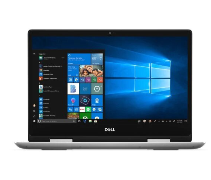 Dell Inspiron 5491 X360 14inch FHD 10th Generation Intel Core i7-10510U 8GB RAM 512GB SSD Windows 10 - Silver - Zoom Image 1