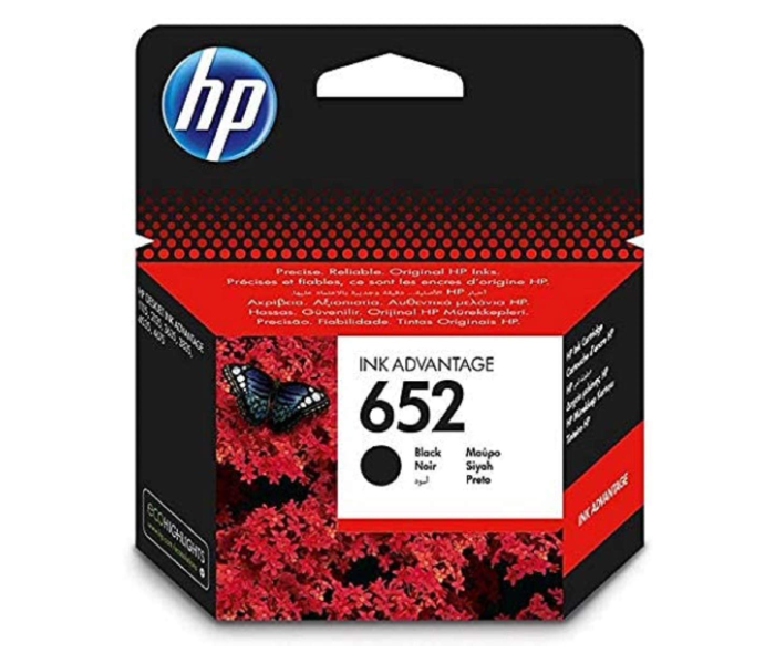 HP652B Ink Advantage Cartridge Original Black - Zoom Image