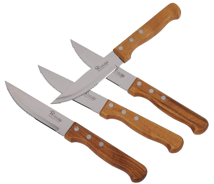 Home Pro GR-KS141 4.5inch 4pcs Bbq Steak Knife - Zoom Image 1