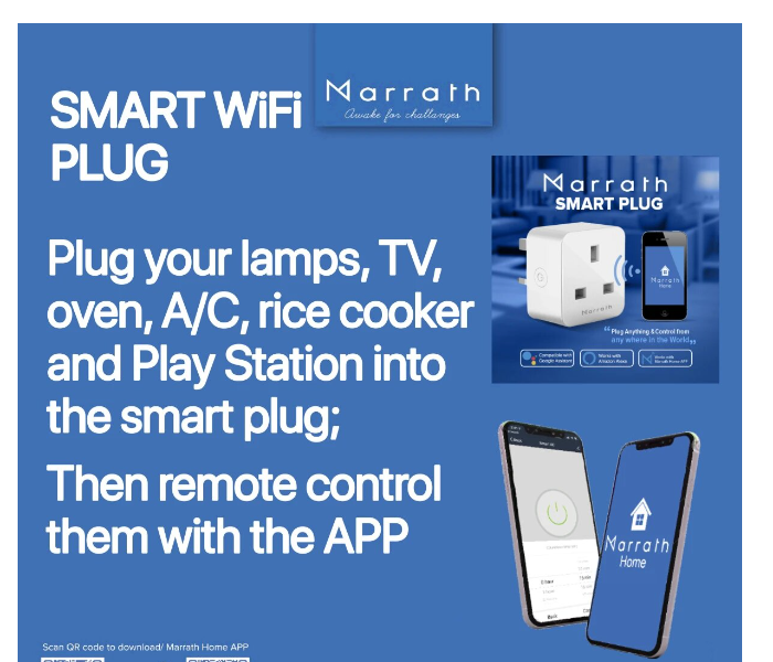 Marrath MSHAEA001 Smart Home Wifi Plug White - Zoom Image 7