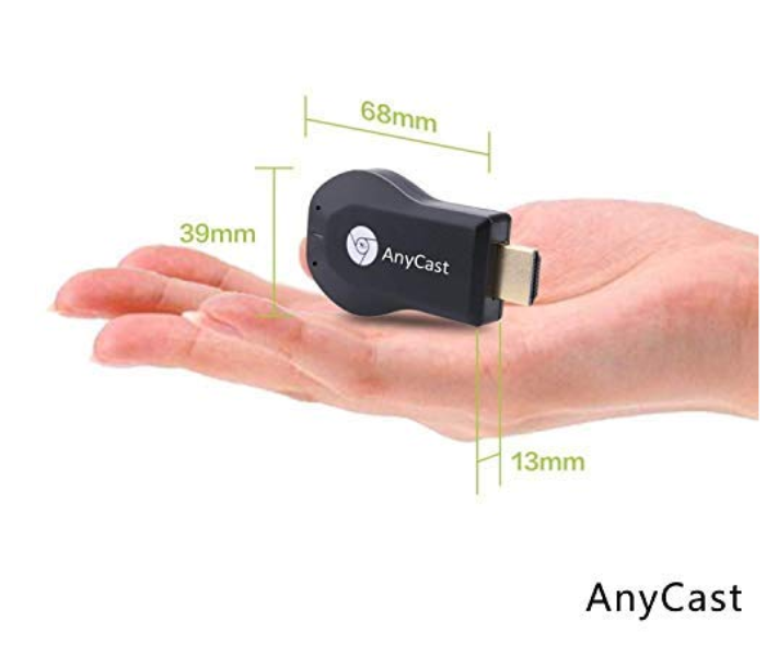 Anycast Wireless WiFi 1080P HDMI Display TV Dongle Receiver - Black - Zoom Image 3