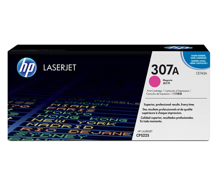 HP 307A CE743 LaserJet Toner Cartridge Original Magenta group - Zoom Image