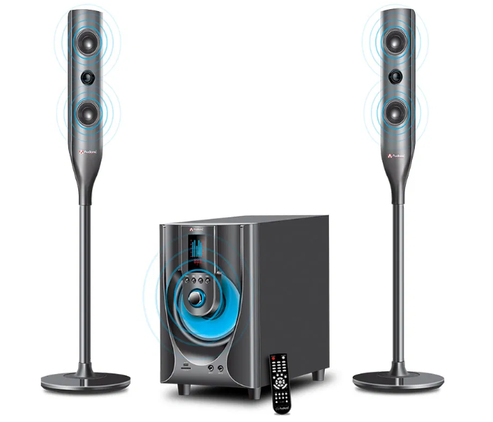 Audionic RB95 Reborn 2.1 Channel Home Theater - Silver and Black - Zoom Image 1