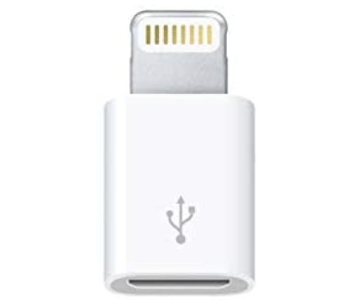 Generics L01 Lightning to Micro USB Adapter Cable for Apple iPhone 5 -5s-5c iPod Touch iPad 4 Mini - Zoom Image