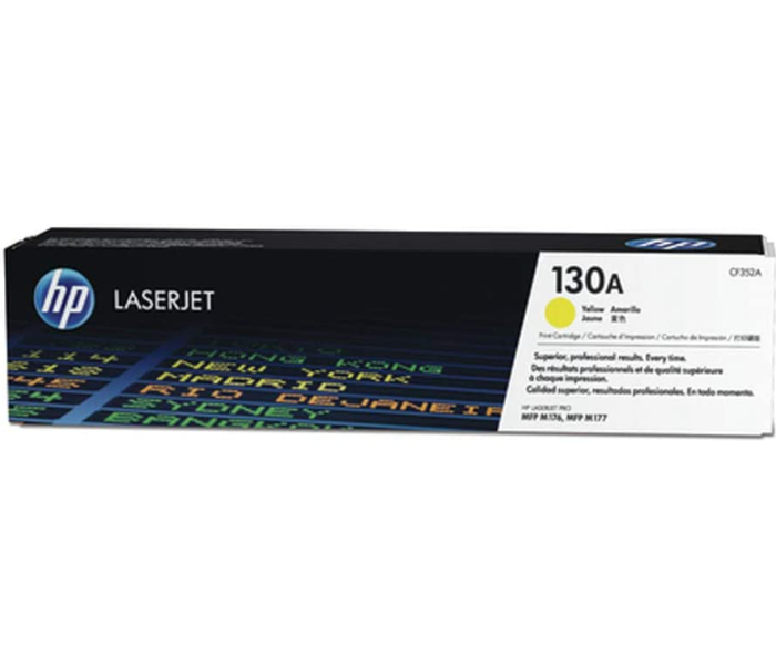 HP CF352A 130A LaserJet Toner Cartridge Yellow - Zoom Image