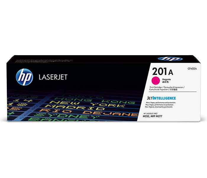 HP 201A CF403A LaserJet Toner Cartridge Original Magenta - Zoom Image