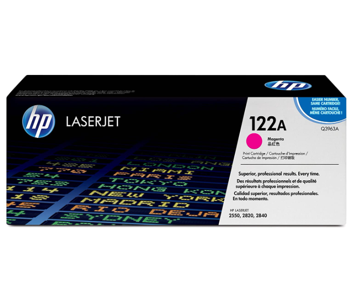 HP Q3963 LaserJet Toner Cartridge Original Magenta - Zoom Image