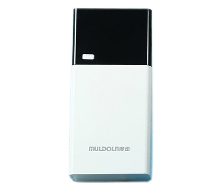 HNS-2 Portable Power Bank Dual USB 20000mAh - Black - Zoom Image