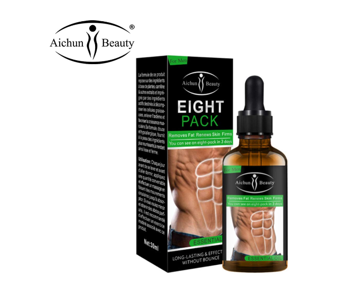 Aichun Beauty AC31871 30ml Eight Pack Removes Fat Remove Renews Skin Essential Oil For Men - Zoom Image 1