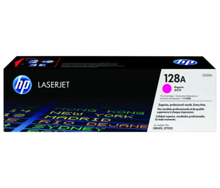 HP 128A CE323A  Toner Cartridge Magenta - Zoom Image