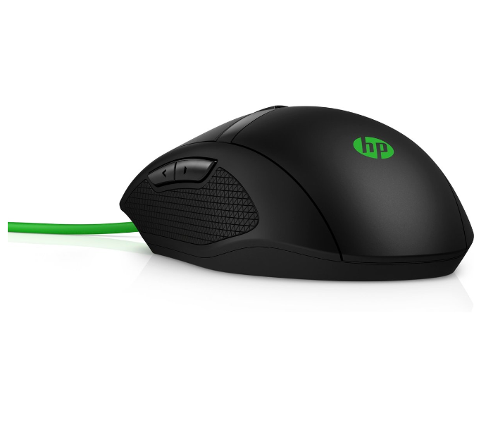 HP 4PH30AA 300 Pavilion Gaming Mouse - Black and Green - Zoom Image 3