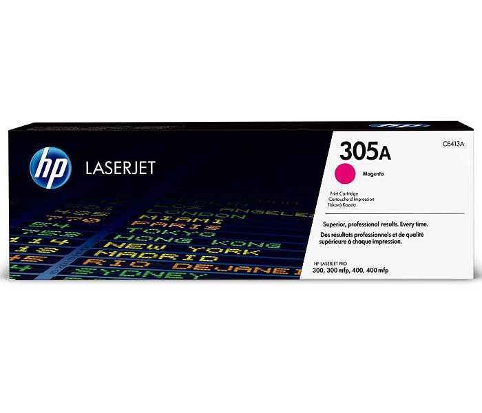 HP 305A CE413 LaserJet Toner Cartridge Original Magenta - Zoom Image