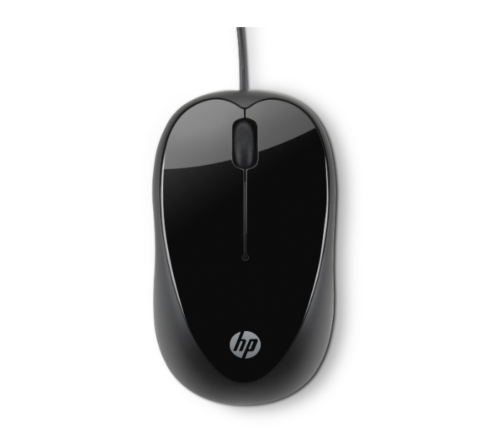 HP X1000 Wired Mouse Black - Zoom Image 2