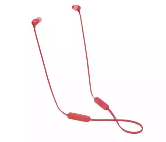 JBL Tune 115BT HSW115  Wireless In-Ear Headphones - Red - Zoom Image 1