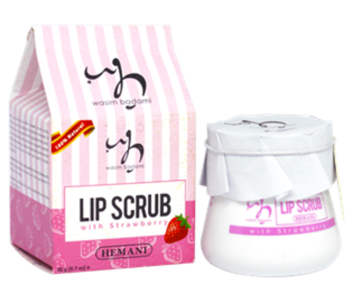 WB By Hemani Lip Scrub with Strawberry - Zoom Image