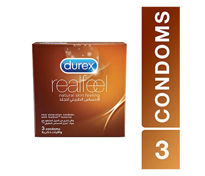 Durex Pack of 3 Real Feel Condom - Zoom Image