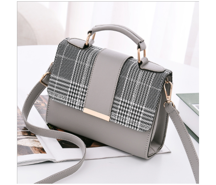 Women PU Leather Shoulder With Tassel Bag for Women - Grey - Zoom Image