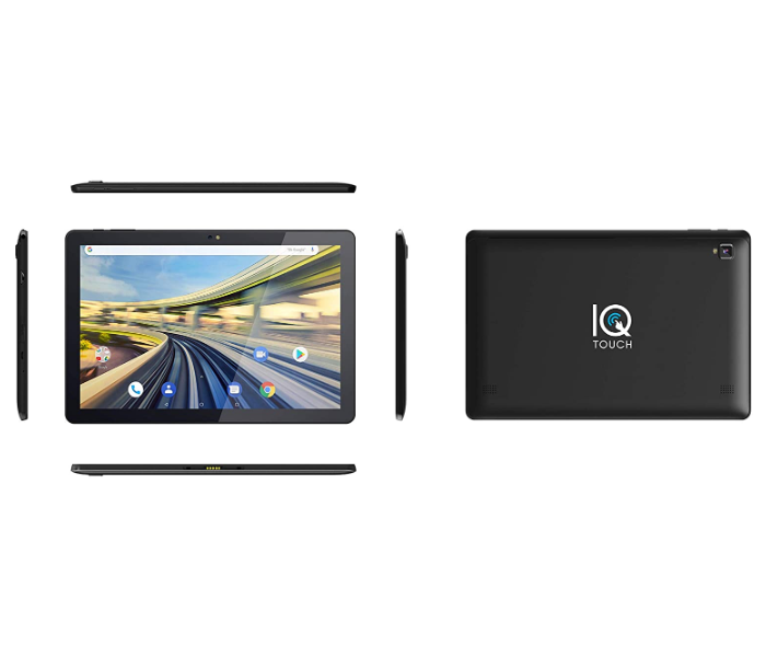 IQ Touch QX1040 10 inch 2GB RAM 32GB 4G Tablet - Black - Zoom Image 2